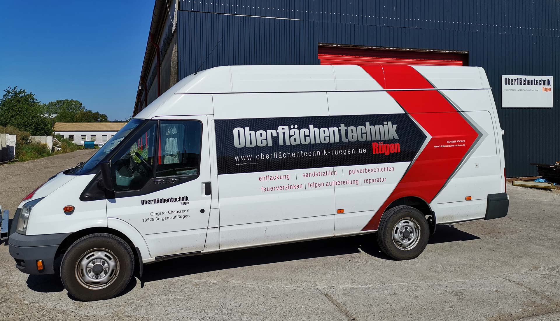 Abholung von Gewerblichen Aufträgen